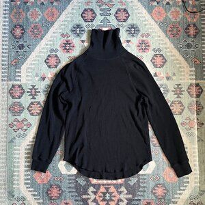 Everlane The Organic Cotton Turtleneck Waffle Tee